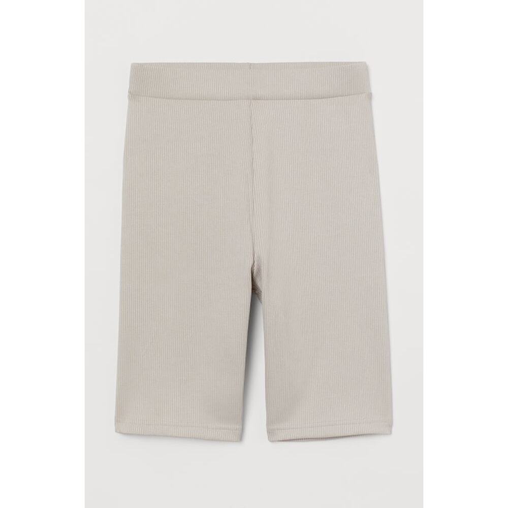 H&M Ribbed Biker Shorts